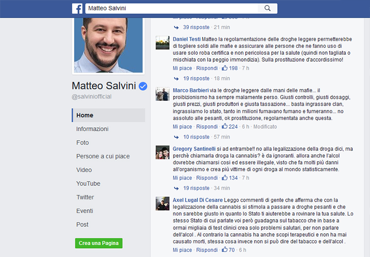 Salvini Commenti