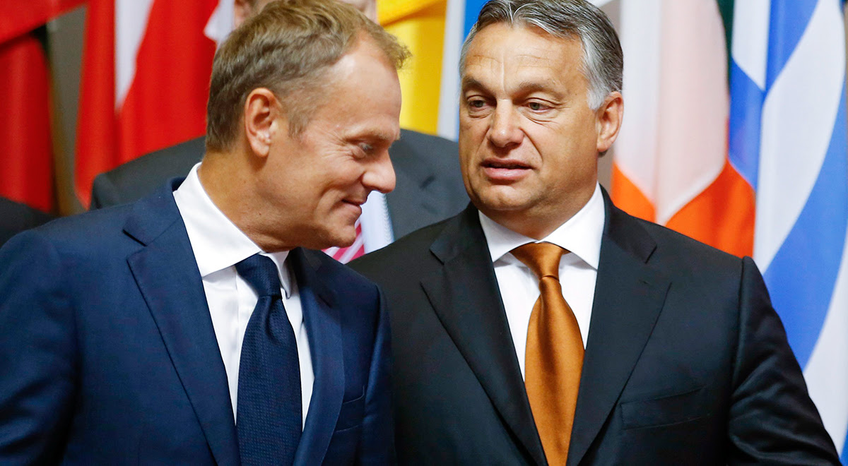 Donald Tusk e Viktor Orban