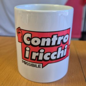 Tazza "Contro i ricchi"