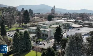 Scuola di Bergamo dove è avvenuto l'accoltellamento della docente
